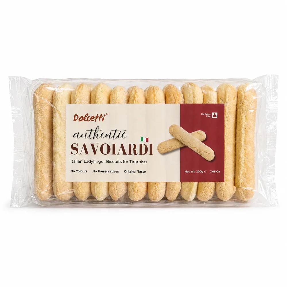 Dolcetti Authentic Italian Savoiardi Ladyfinger Biscuits packet